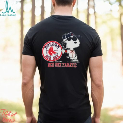 Vintage 80s Snoopy Boston Red Sox Joe Cool Baseball Shirt