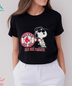 Vintage 80s Snoopy Boston Red Sox Joe Cool Baseball Shirt