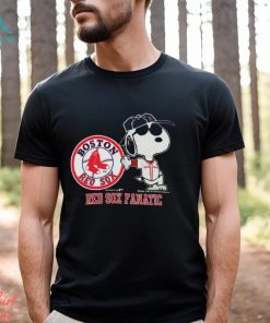 Vintage 80s Snoopy Boston Red Sox Joe Cool Baseball Shirt