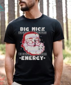 Vintage Big Nick Energy Merry Christmas Shirt