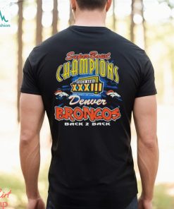 Vintage Broncos Back 2 Back Champs Bowl Shirt