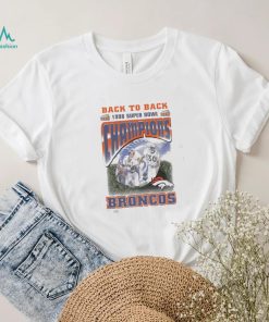 Vintage Broncos Super Bowl Champions XXXIII Back to back broncos 1998 2023 Shirt