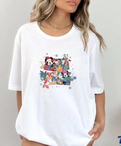 Vintage Disney Mickey And Friends Christmas shirt