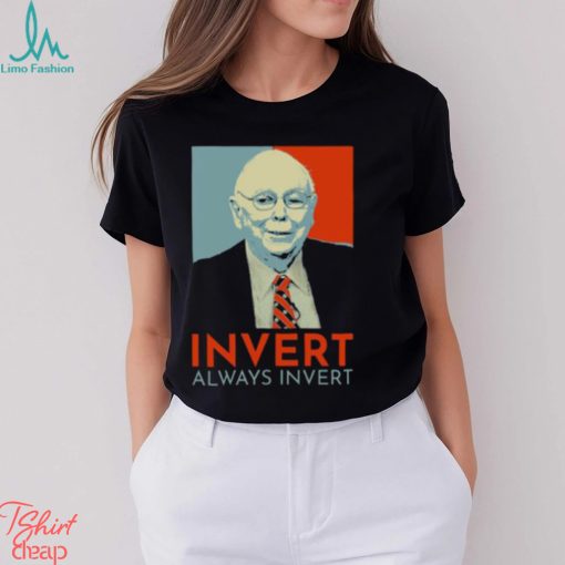 Vintage Invert Charlie Munger T Shirt