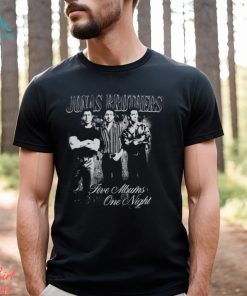 Vintage Jonas Brother Shirt Retro Five Albums One Night Tour Sweatshirt Classic