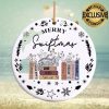 Personalized Atlanta Falcons Ornament NFL Stadium Your Name