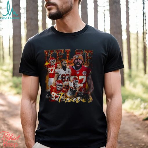 Vintage Travis Kelce America Football Shirt
