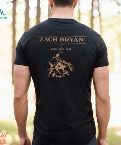 Vintage Zach Bryan Burn Tour Shirt Unisex T Shirt