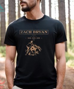 Vintage Zach Bryan Burn Tour Shirt Unisex T Shirt