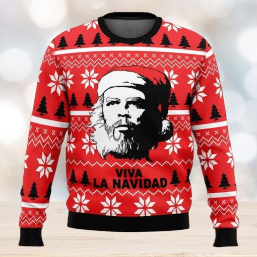 Viva La Navidad Che Guevara Ugly Christmas Sweater