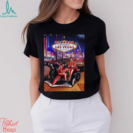 Viva Las Vegas Scuderia Ferrari F1 Is Ready For Las Vegas GP 2023 Home Decor Poster Shirt