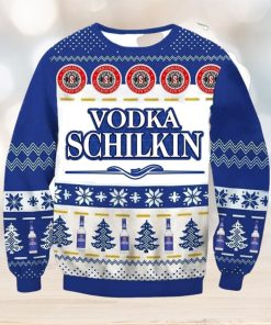 Vodka Schilkin Ugly Christmas Sweater, Gift for Christmas Holiday