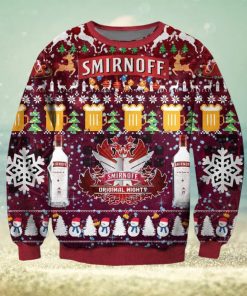 Vodka Smirnoff Ugly Christmas Sweater, Gift for Christmas Holiday