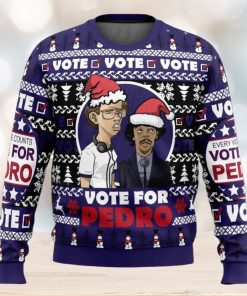 Vote for Pedro Napoleon Dynamite Ugly Christmas Sweater