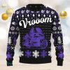 Vrooom Gold Wing Ugly Christmas Sweater New Pattern Motorcross Holidays Gift Fans