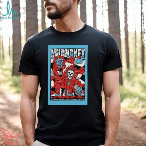 WA Mudhoney November 18 29, 2023 Show at The Crocodile Poster Shirt