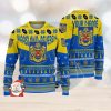 Varbergs BoIS 3D Ugly Christmas Sweater Christmas Holiday Gift Custom Name For Men And Women