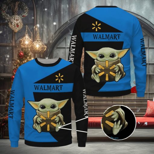 Walmart Baby Yoda Ugly Christmas Sweater