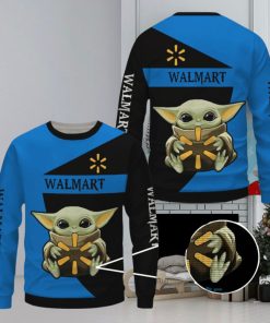 Walmart Baby Yoda Ugly Christmas Sweater