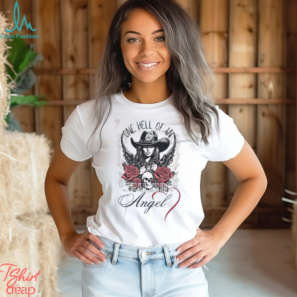 Warren Zeiders One Hell Of An Angel Sweatshirt Warren Zeiders One Hell Of An Angel Sweatshirt