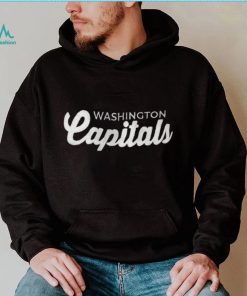 Washington Capitals Starter x NHL Black Ice Black Cross Check Shirt