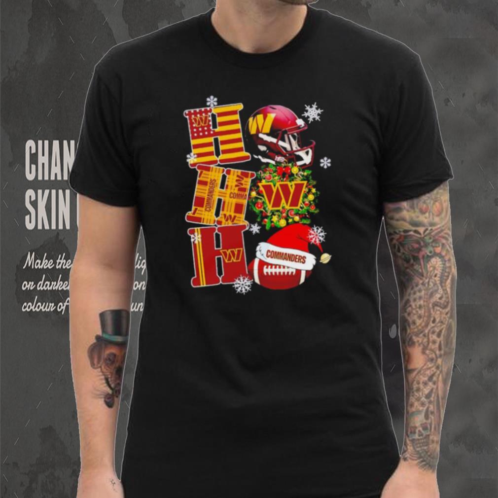 Washington Commanders NFL ho ho ho Christmas shirt Washington Commanders NFL ho ho ho Christmas shirt