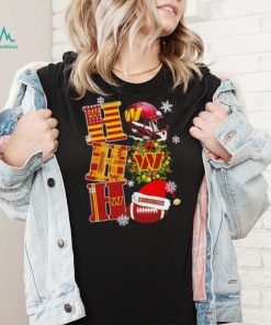 Washington Commanders NFL ho ho ho Christmas shirt