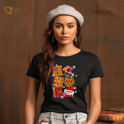 Washington Commanders NFL ho ho ho Christmas shirt
