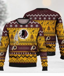 Washington Commanders RedSkins Nfl Football Ugly Christmas Sweaters