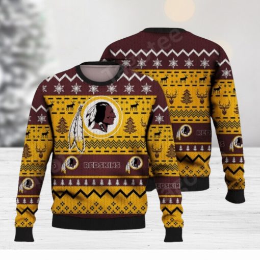 Washington Commanders RedSkins Nfl Football Ugly Christmas Sweaters