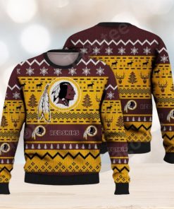 Washington Commanders RedSkins Nfl Football Ugly Christmas Sweaters