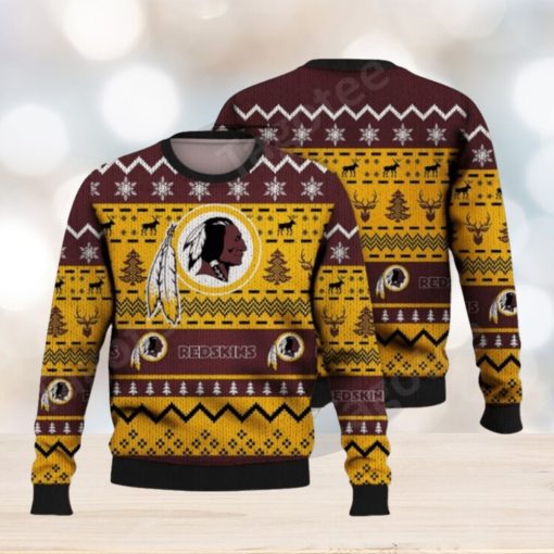 Washington Commanders RedSkins Nfl Football Ugly Christmas Sweaters