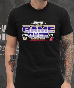 Washington Huskies vs. Washington State Cougars 2023 Apple Cup Score Game Over shirt