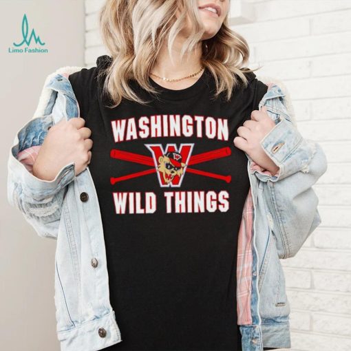 Washington Wild Things over bats shirt