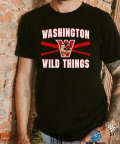 Washington Wild Things over bats shirt