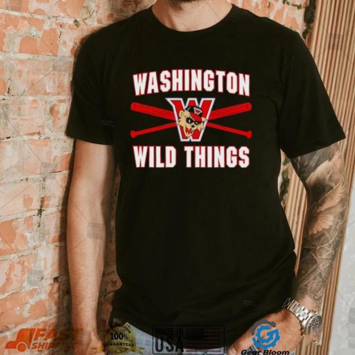 Washington Wild Things over bats shirt