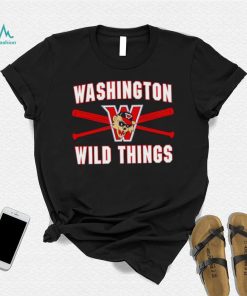 Washington Wild Things over bats shirt