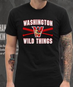 Washington Wild Things over bats shirt