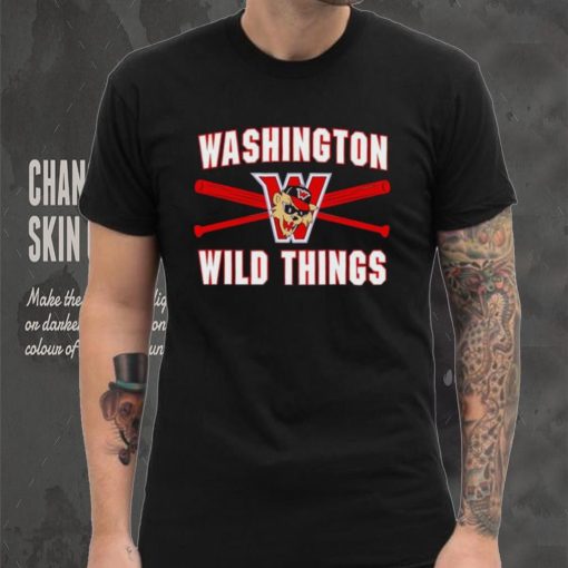 Washington Wild Things over bats shirt