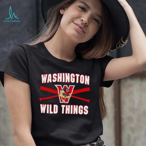 Washington Wild Things over bats shirt