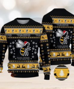 Wasps RFC 3D Ugly Christmas Sweater For Men And Women Sport Fans