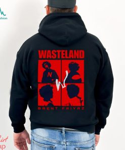 Wasteland Red Color Brent Faiyaz shirt