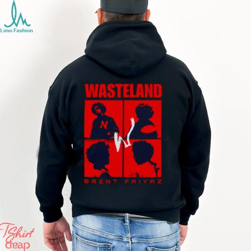Wasteland Red Color Brent Faiyaz shirt
