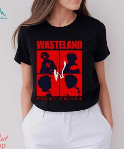 Wasteland Red Color Brent Faiyaz shirt