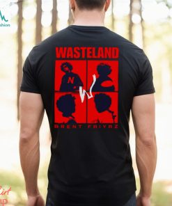 Wasteland Red Color Brent Faiyaz shirt