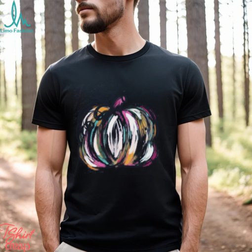 Watercolor Pumpkin Tshirt Colorful Pumpkin Shirt