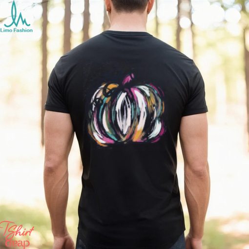 Watercolor Pumpkin Tshirt Colorful Pumpkin Shirt