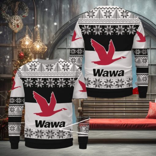 Wawa Ugly Christmas Sweater, Xmas Gift Ideas For Fans Uniform