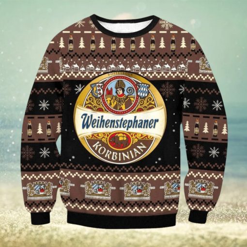 Weihenstephaner Korbinian Ugly Christmas Sweater, Gift for Christmas Holiday