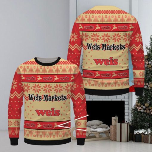 Weis Markets Ugly Christmas Sweater, Xmas Gift Ideas For Fans